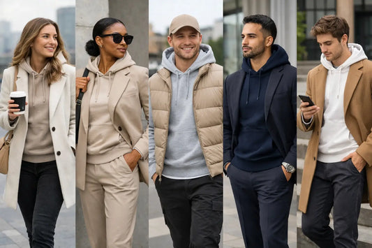 7 exemples de tenue avec hoodie premium