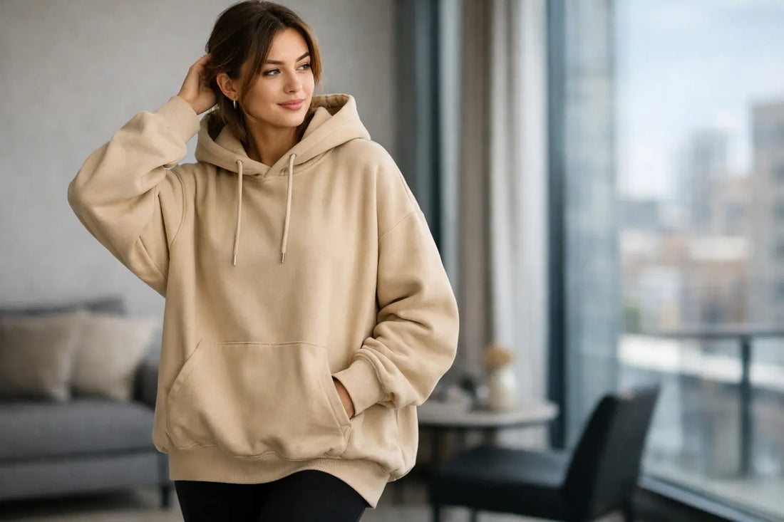 Comment porter un hoodie oversize premium
