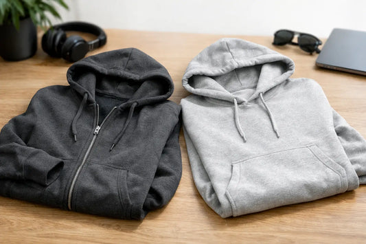 Hoodie zip ou pullover: lequel choisir?