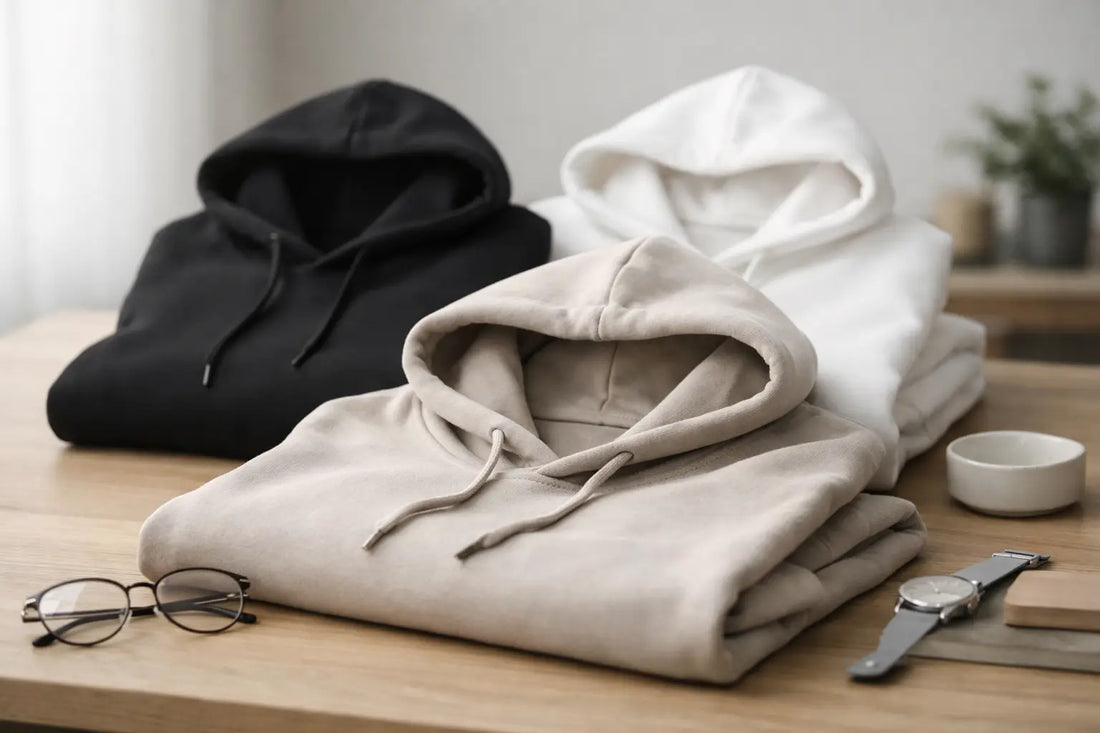 Guide hoodie premium minimaliste